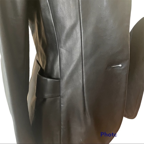 🌸Theory Lamb leather blazer - Picture 6 of 6